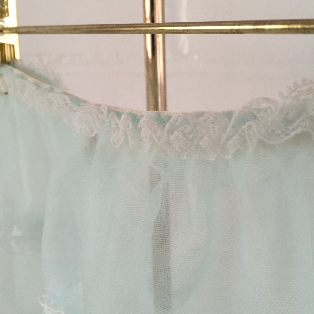girls sheer classic vintage antique skirt slip petticoat size 4T - Picture 7 of 8